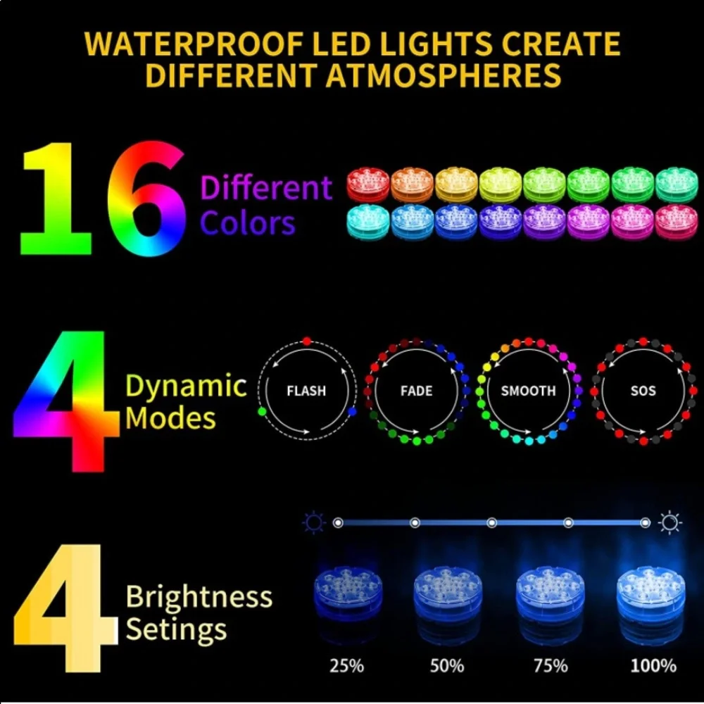 Very cool Submersible LED pool light